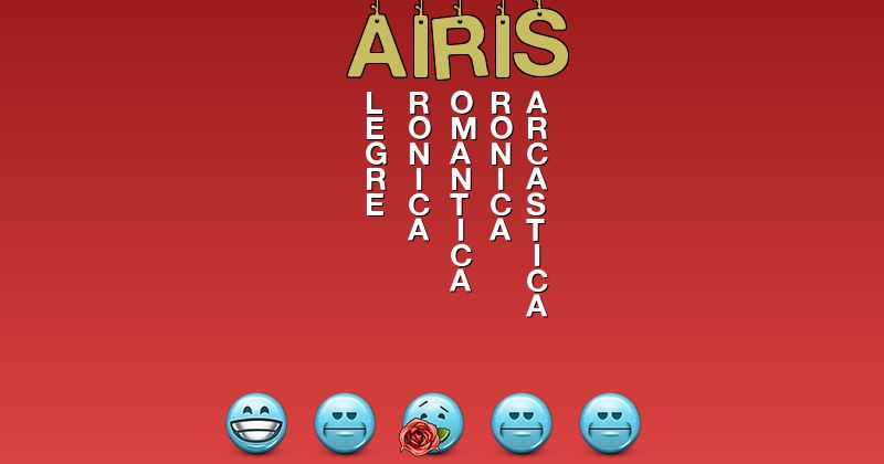 Emoticones para airis - Emoticones para tu nombre