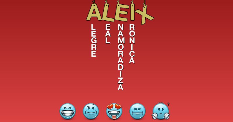 Emoticones para aleix - Emoticones para tu nombre