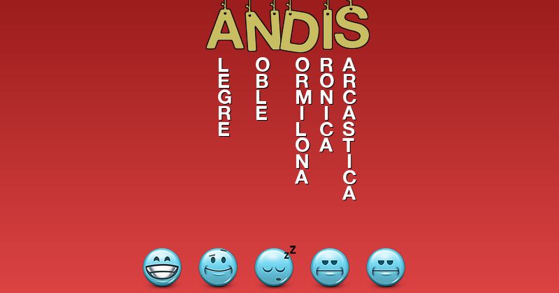 Emoticones para andis - Emoticones para tu nombre