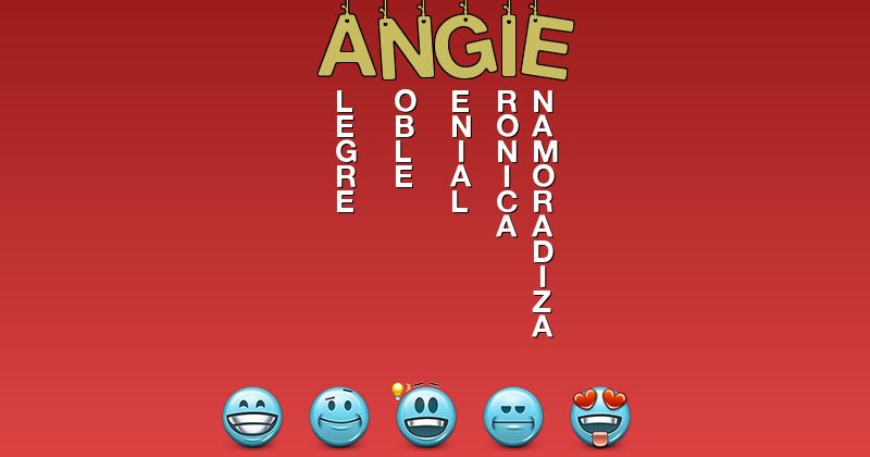 Emoticones para angie - Emoticones para tu nombre