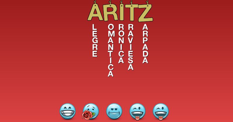 Emoticones para aritz - Emoticones para tu nombre