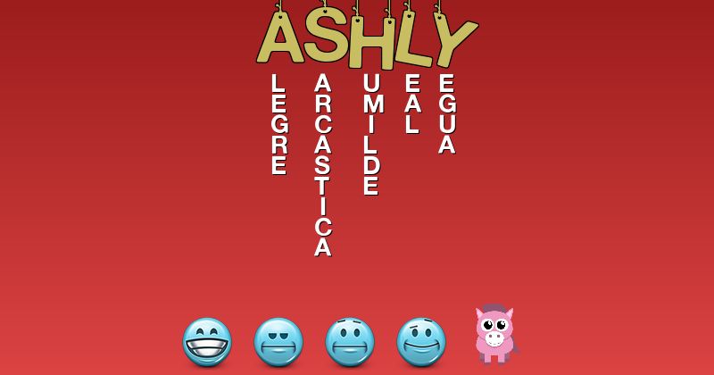 Emoticones para ashly - Emoticones para tu nombre