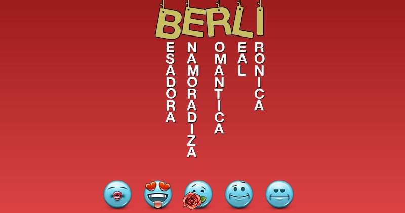 Emoticones para berli - Emoticones para tu nombre