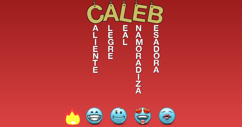 Emoticones para caleb - Emoticones para tu nombre