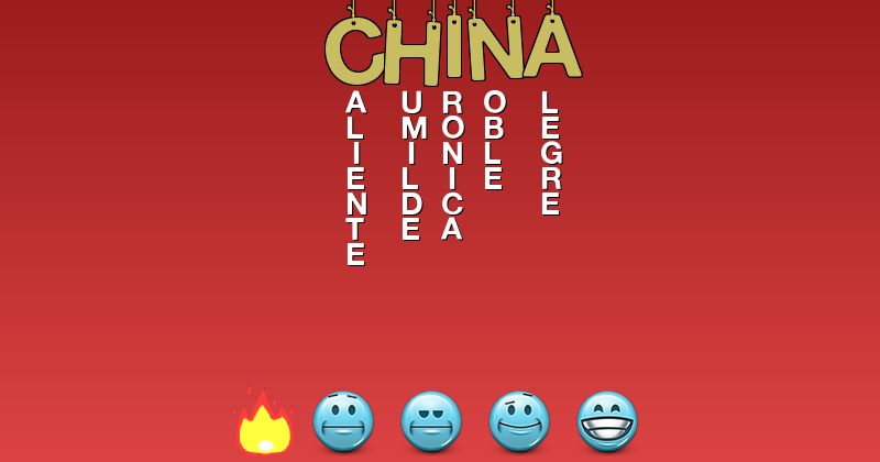 Emoticones para china - Emoticones para tu nombre