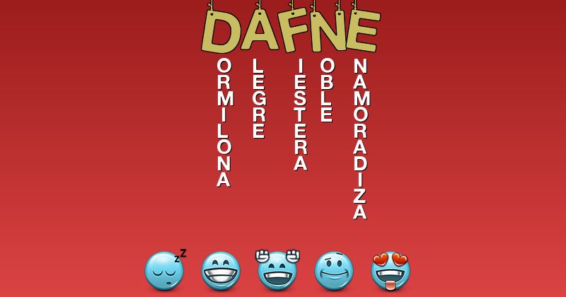 Emoticones para dafne - Emoticones para tu nombre