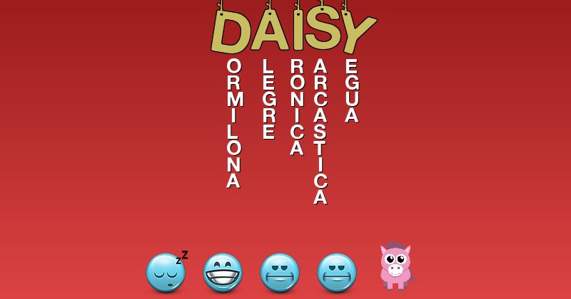 Emoticones para daisy - Emoticones para tu nombre