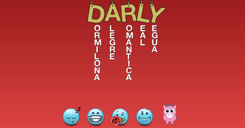 Emoticones para darly - Emoticones para tu nombre