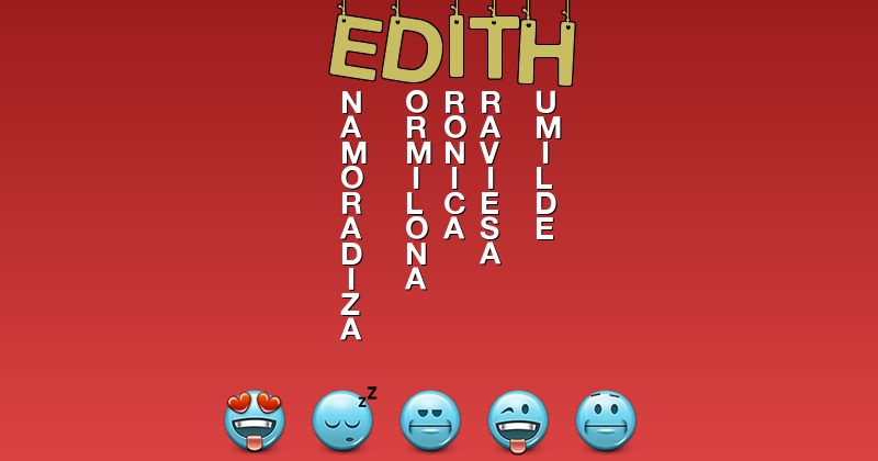Emoticones para edith - Emoticones para tu nombre