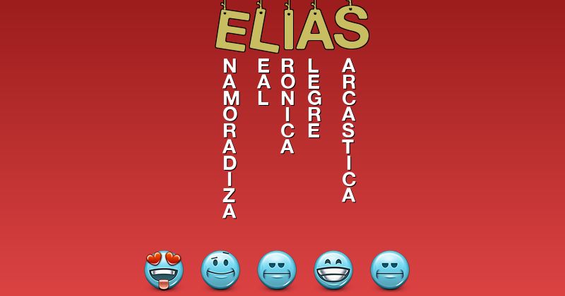 Emoticones para elias - Emoticones para tu nombre