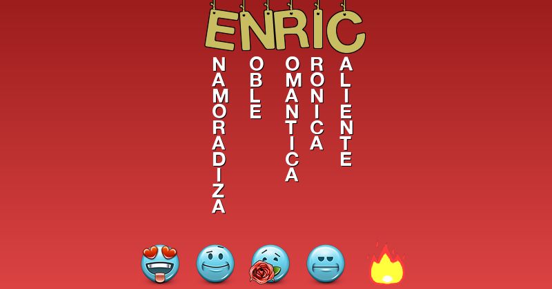 Emoticones para enric - Emoticones para tu nombre