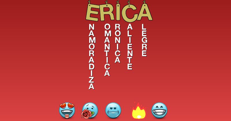 Emoticones para erica - Emoticones para tu nombre