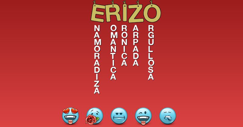 Emoticones para erizo - Emoticones para tu nombre