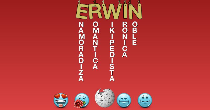 Emoticones para erwin - Emoticones para tu nombre