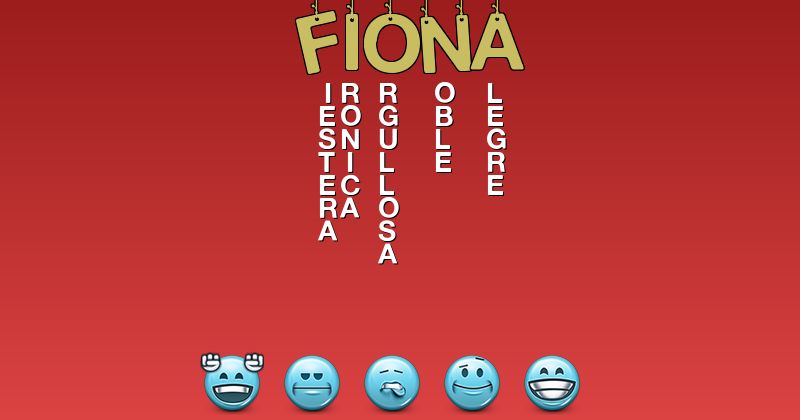 Emoticones para fiona - Emoticones para tu nombre