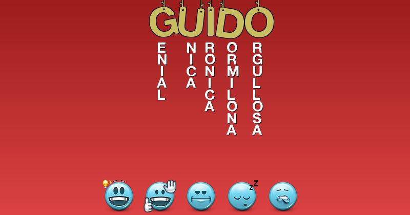 Emoticones para guido - Emoticones para tu nombre