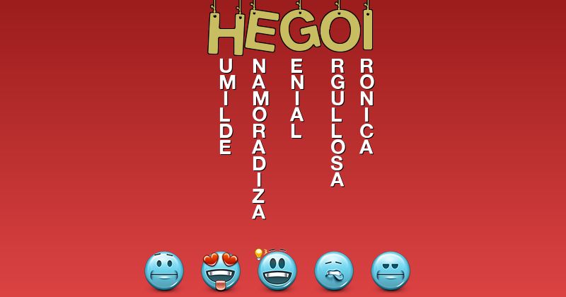 Emoticones para hegoi - Emoticones para tu nombre