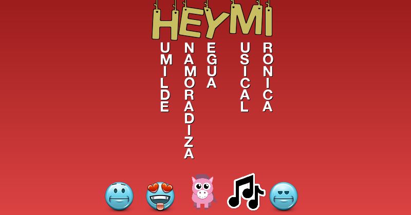Emoticones para heymi - Emoticones para tu nombre