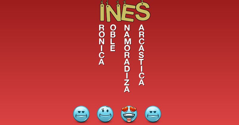 Emoticones para inés - Emoticones para tu nombre