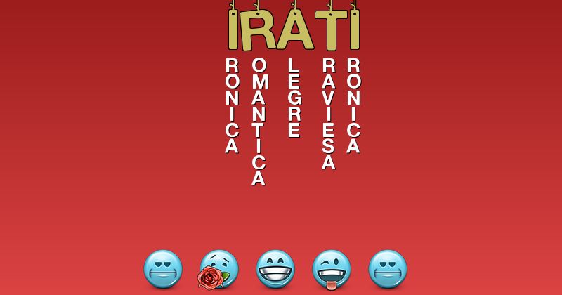 Emoticones para irati - Emoticones para tu nombre