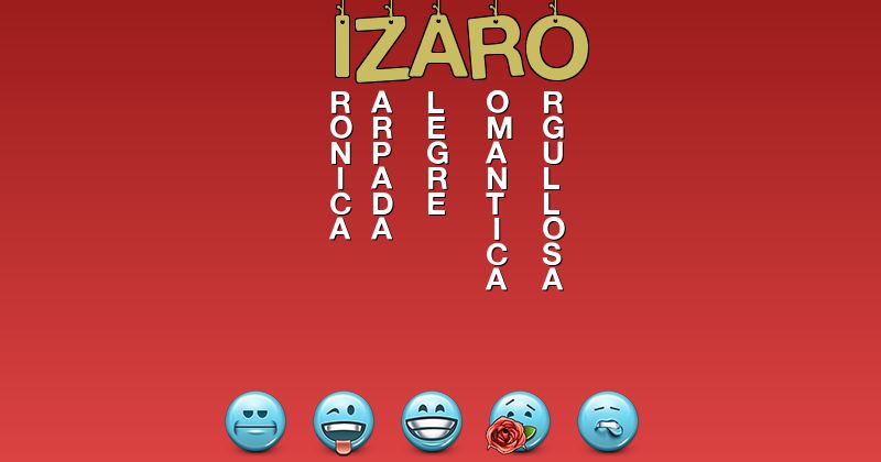 Emoticones para izaro - Emoticones para tu nombre