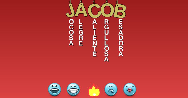 Emoticones para jacob - Emoticones para tu nombre