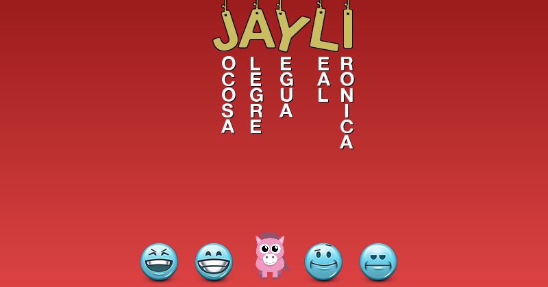 Emoticones para jayli - Emoticones para tu nombre
