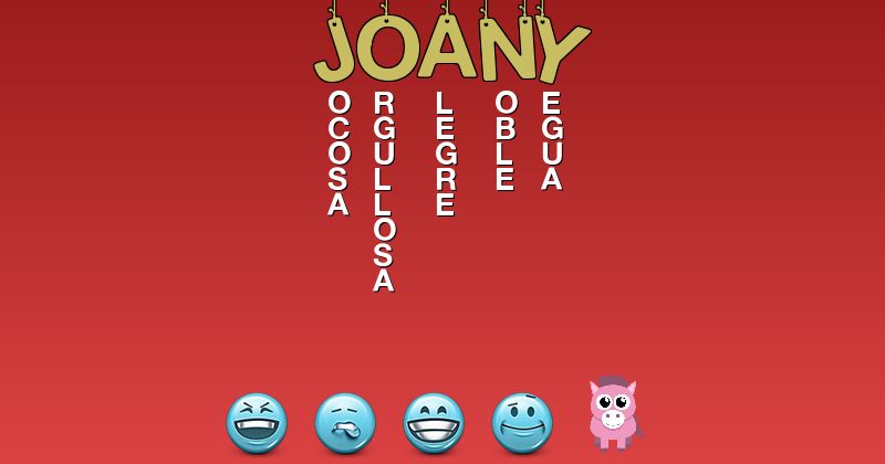 Emoticones para joany - Emoticones para tu nombre