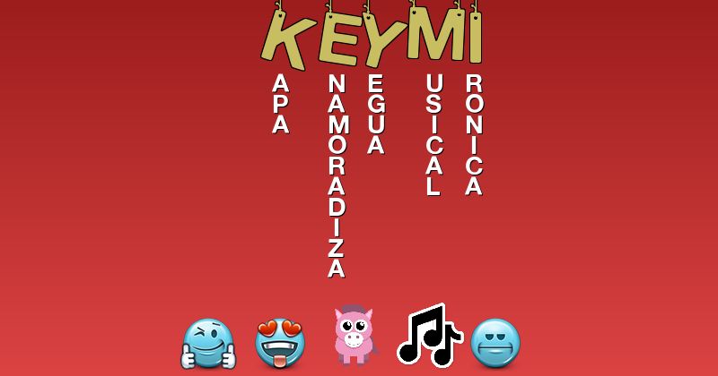 Emoticones para keymi - Emoticones para tu nombre