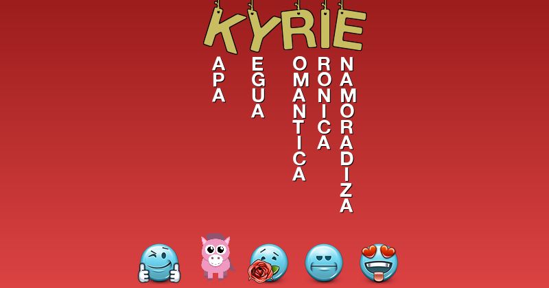 Emoticones para kyrie - Emoticones para tu nombre