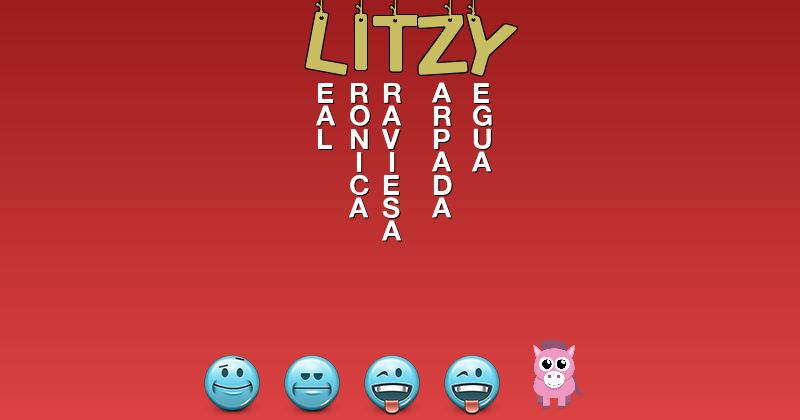 Emoticones para litzy - Emoticones para tu nombre