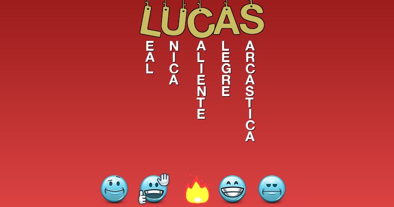 Emoticones para lucas - Emoticones para tu nombre