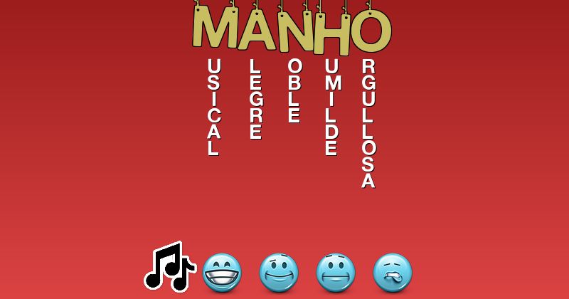 Emoticones para manho - Emoticones para tu nombre