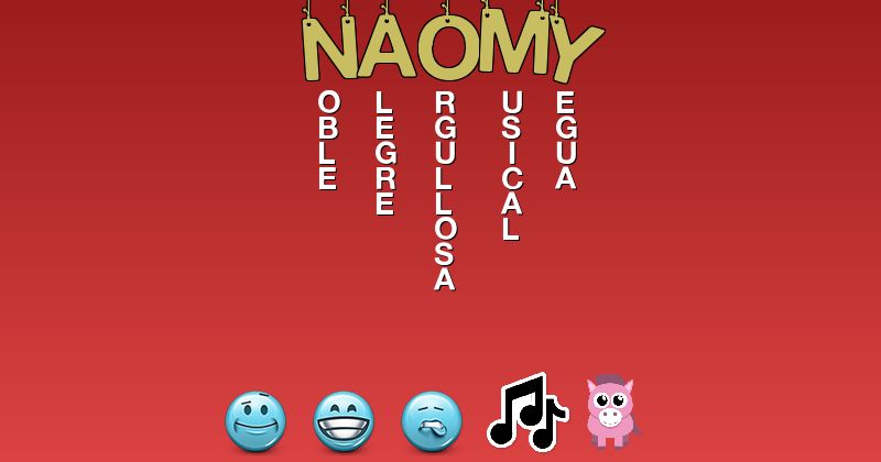 Emoticones para naomy - Emoticones para tu nombre