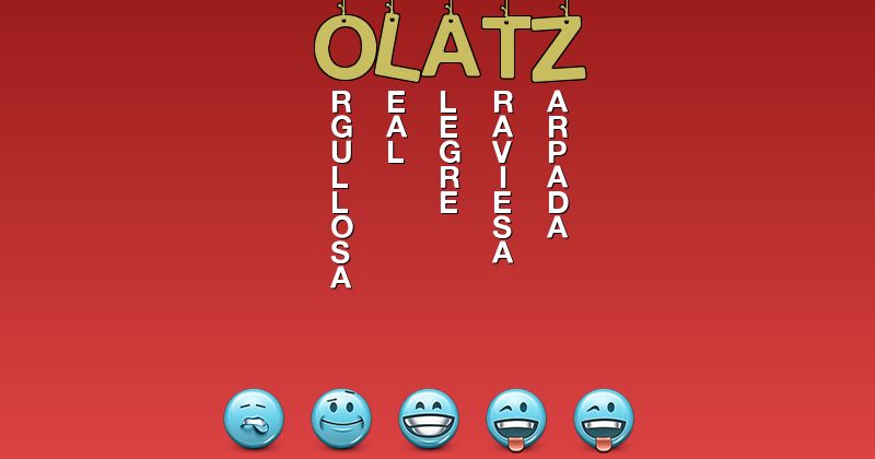 Emoticones para olatz - Emoticones para tu nombre