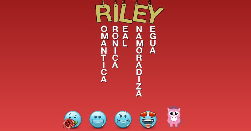Emoticones para riley - Emoticones para tu nombre