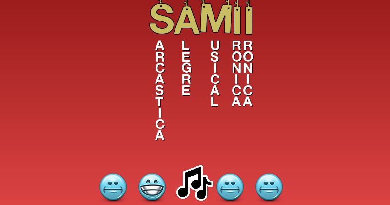 Emoticones para samii - Emoticones para tu nombre