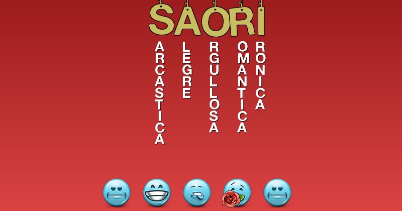 Emoticones para saori - Emoticones para tu nombre