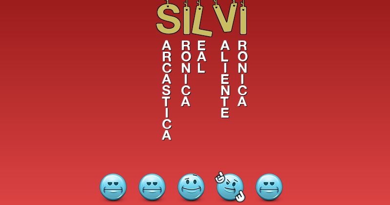 Emoticones para silvi - Emoticones para tu nombre