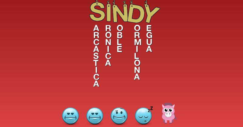 Emoticones para sindy - Emoticones para tu nombre