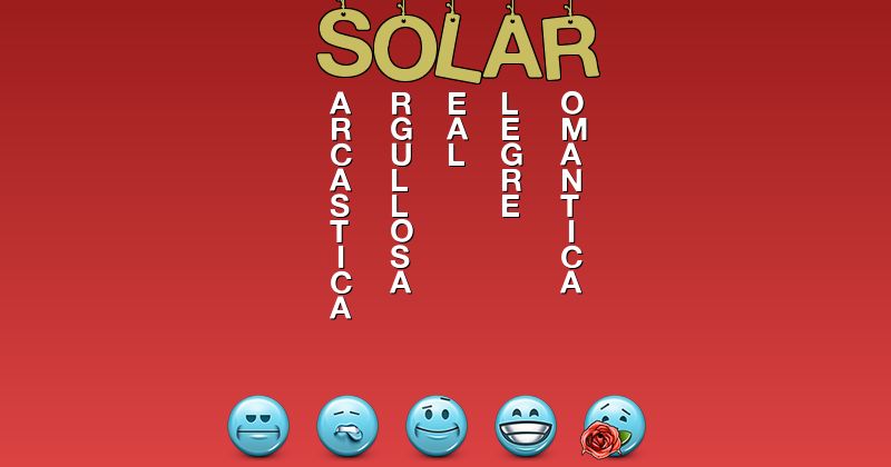 Emoticones para solar - Emoticones para tu nombre
