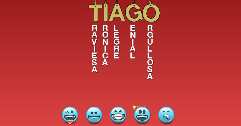 Emoticones para tiago - Emoticones para tu nombre