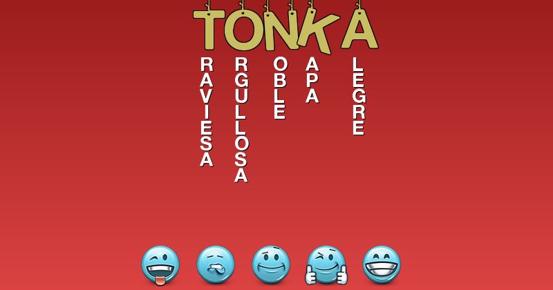 Emoticones para tonka - Emoticones para tu nombre