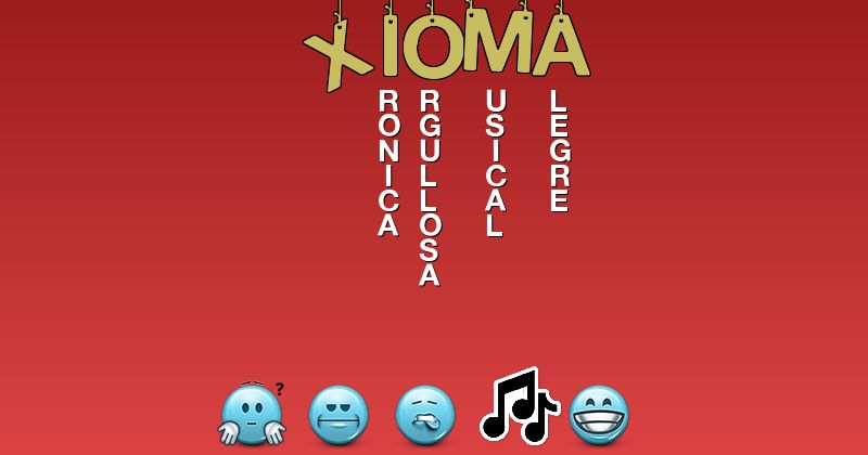 Emoticones para xioma - Emoticones para tu nombre