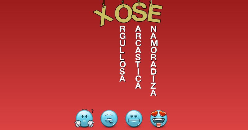 Emoticones para xosé - Emoticones para tu nombre