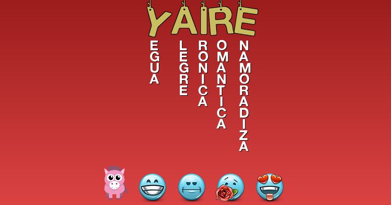 Emoticones para yaire - Emoticones para tu nombre