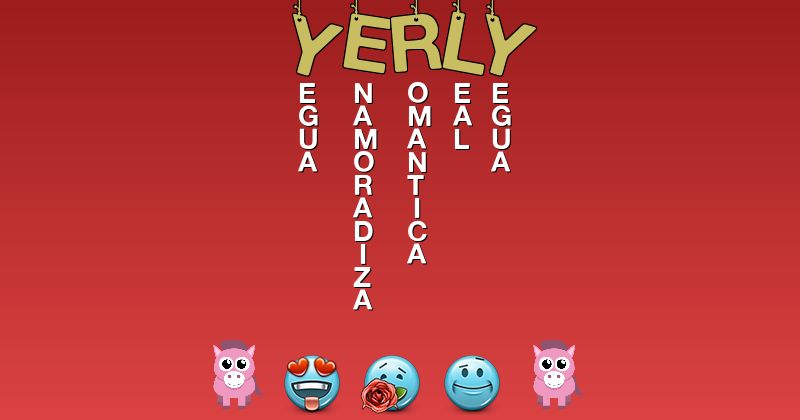 Emoticones para yerly - Emoticones para tu nombre