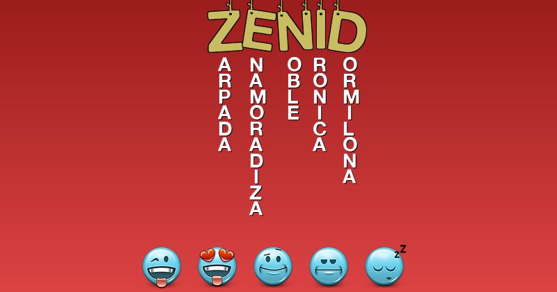 Emoticones para zenid - Emoticones para tu nombre