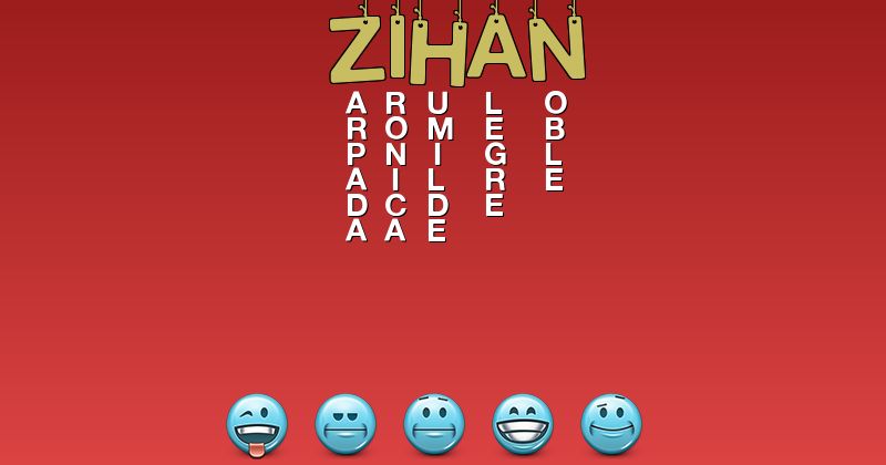 Emoticones para zihan - Emoticones para tu nombre