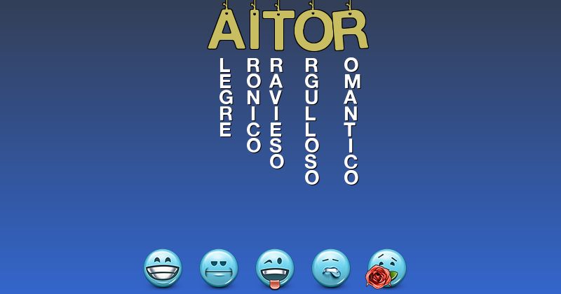 Emoticones para aitor - Emoticones para tu nombre